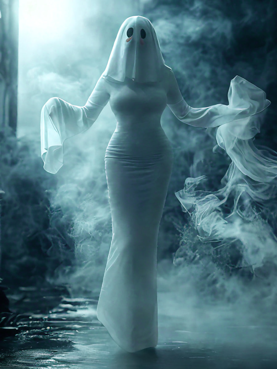 Cute Ghost Cosplay Dress
