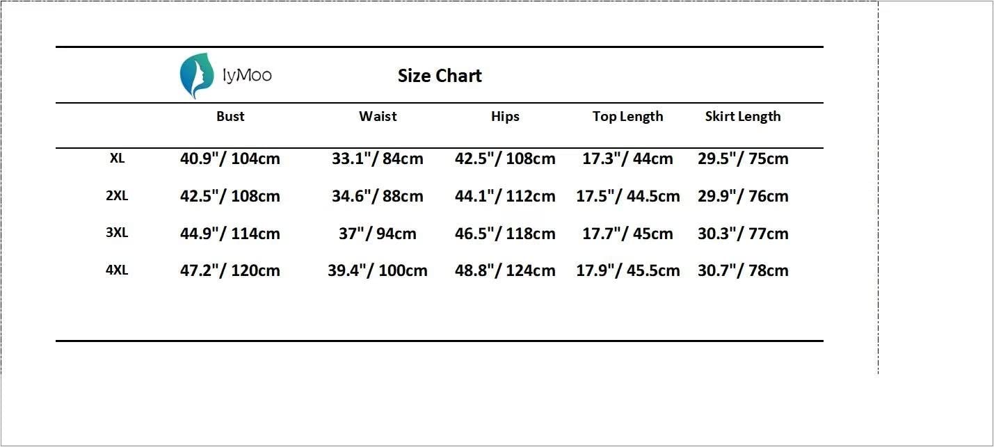 Plus Size Print Sleeveless Top Skirt Set