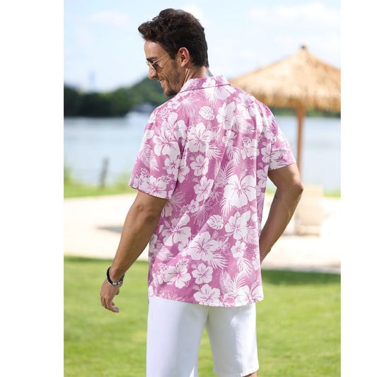 Mens Floral Button Down Shirts