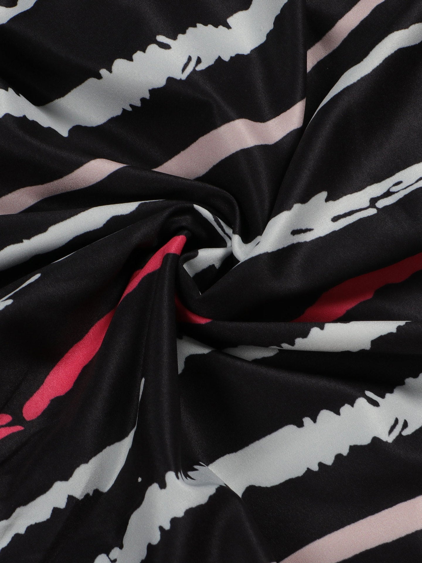 One-Shoulder Striped Backless Maxi Dress