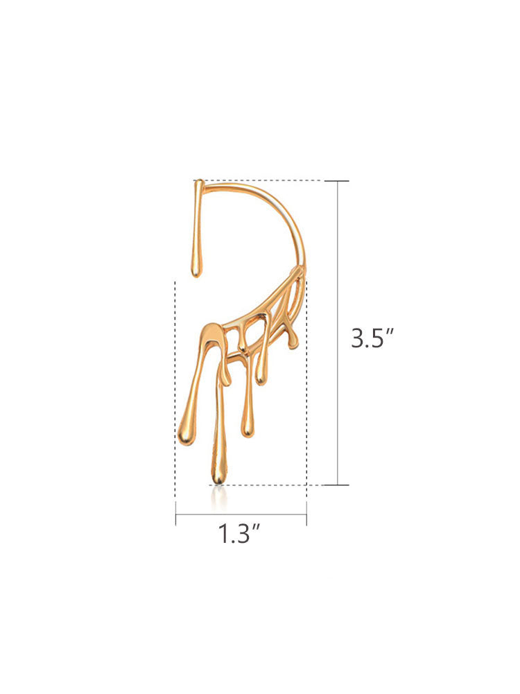 Ear Cuff Geométrico Minimalista