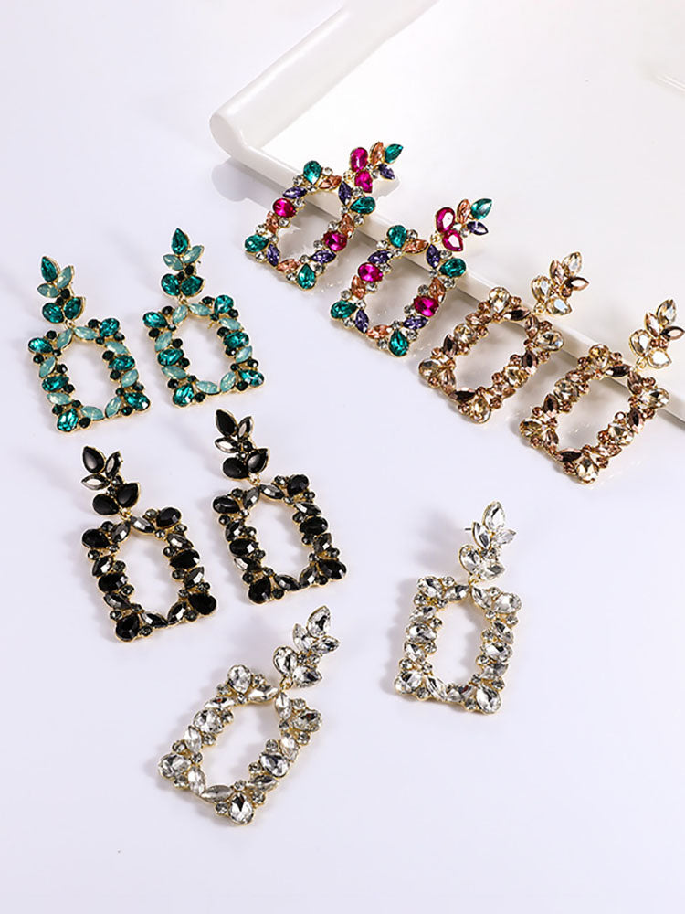 Minimalist Geometric Colorful Earrings