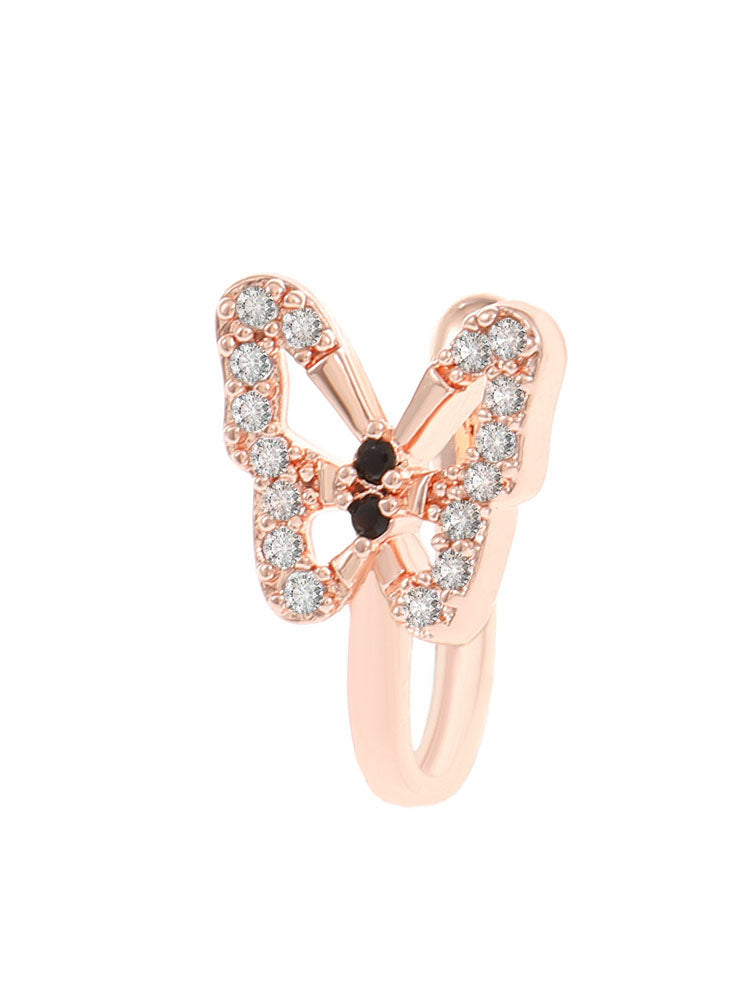 Joyería corporal con clip para la nariz recortada