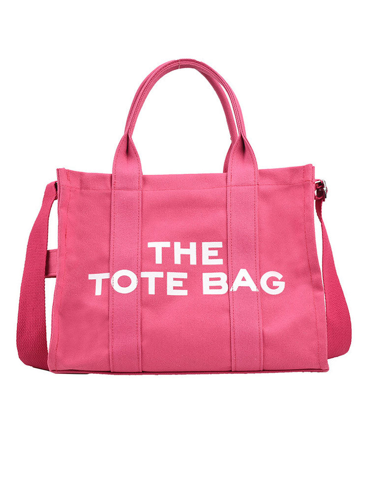 Bolsos de hombro casuales de lona