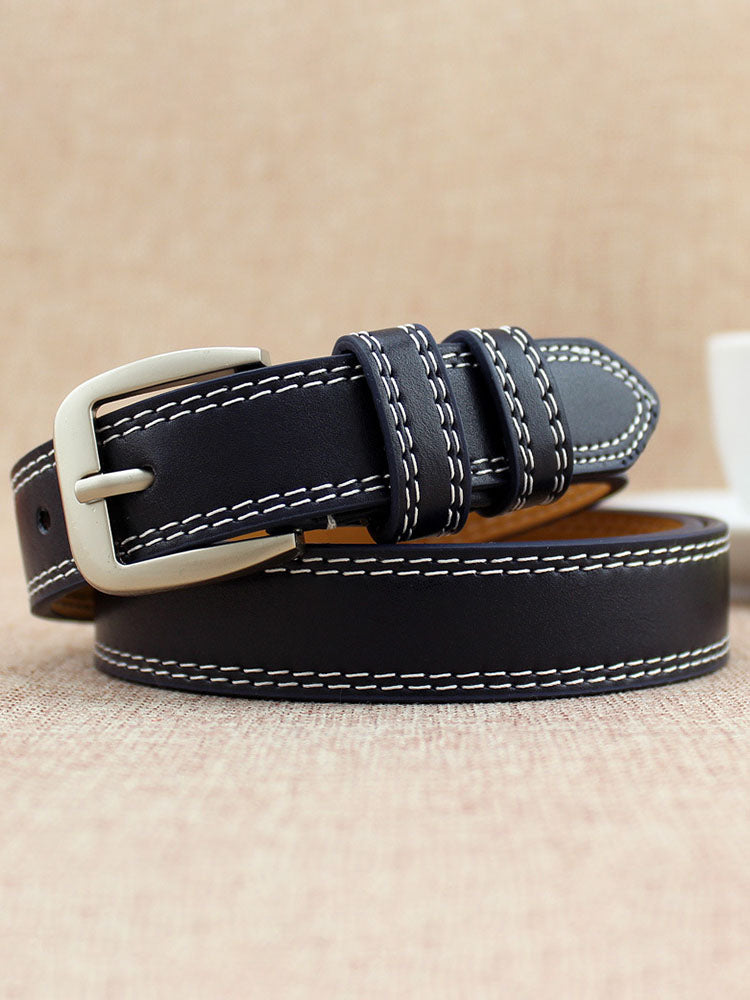 Cinturones de cuero de moda