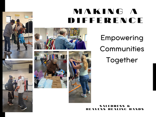 Saledress & Heavens Healing Hands: Empowering Communities Together