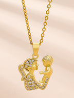 Collares de cadena con patrón de figura