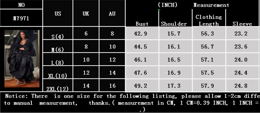 Gabardina con volantes de color liso