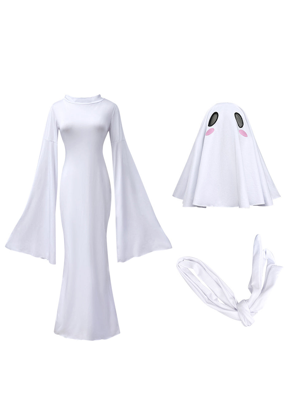Halloween Costume Ghost Cosplay Dress