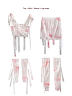 Halloween Mummy Costume Four Pieces Sets