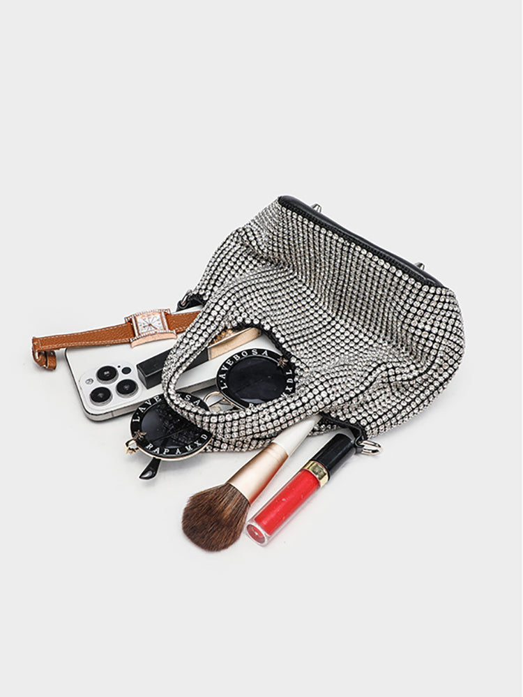 Rhinestone Evening Clutch Bag