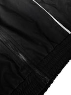 Colorblock Zip Top Shorts Set