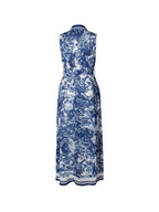 Boho High Slit Printed Maxi Dress