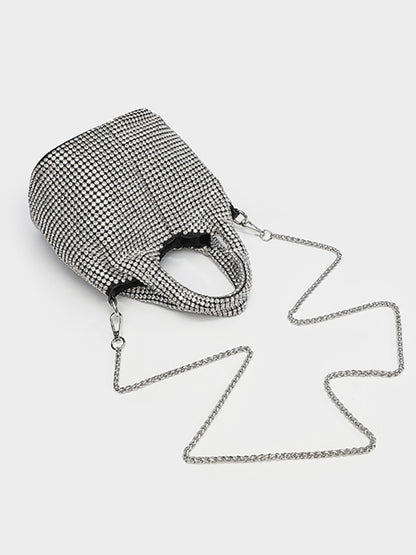 Rhinestone Evening Clutch Bag