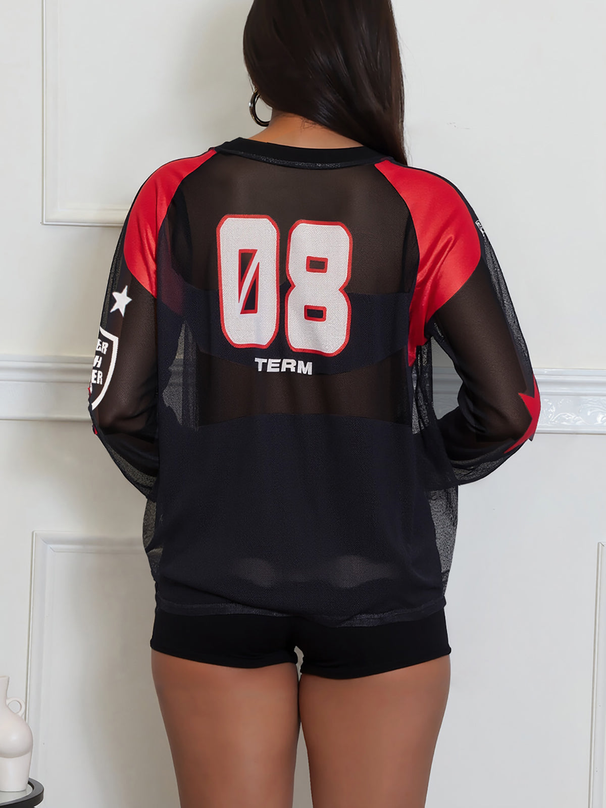 Long Sleeve Mesh Sport T-Shirt
