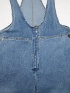 Loose Fit Overalls Denim Jumpsuit