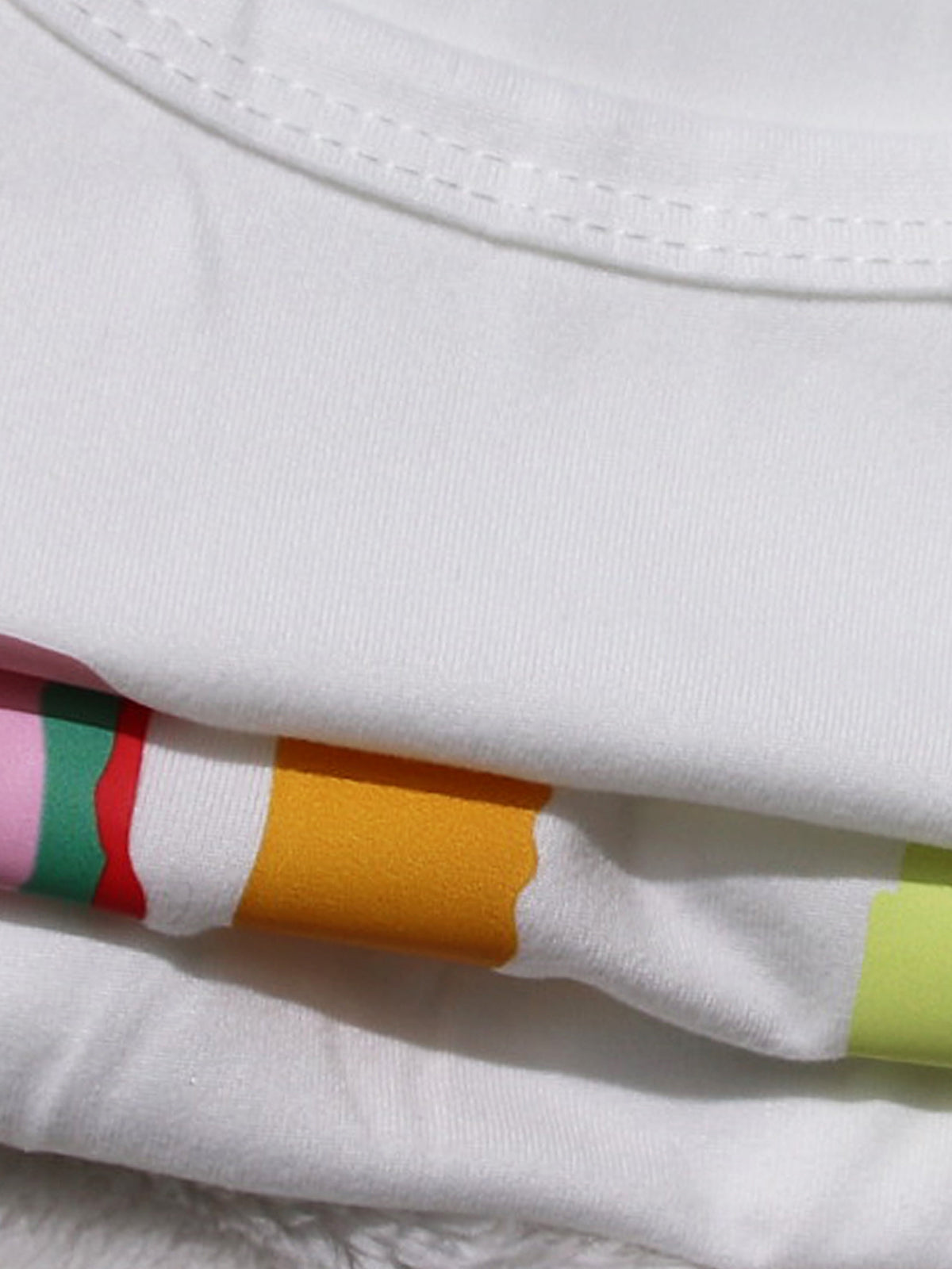 Graphic Letter Print Short Sleeve Tee