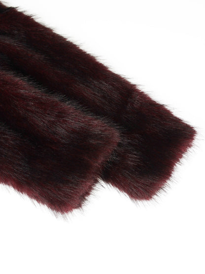 PU Leather Patchwork Moto Jacket