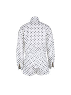 Polka Dot Jacket Shorts Set