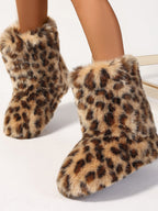 Y2K Furry Mid-Calf Winter Boots
