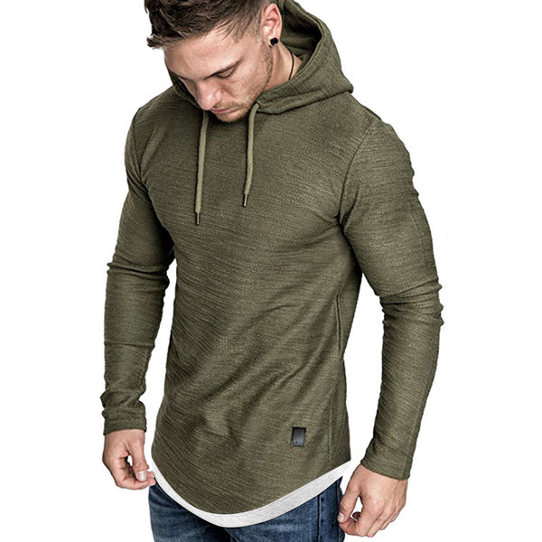 Mens Long Sleeve T-Shirts Pullover Top