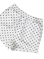 Polka Dot Jacket Shorts Set