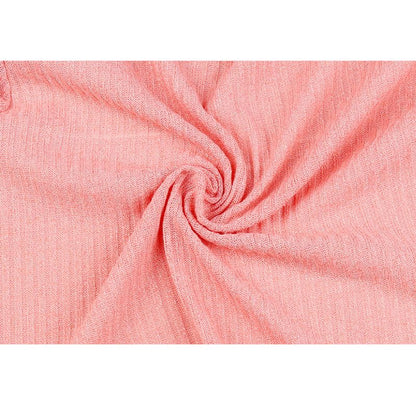 Conjunto de pantalón de pierna ancha y top con cuello cuadrado abotonado