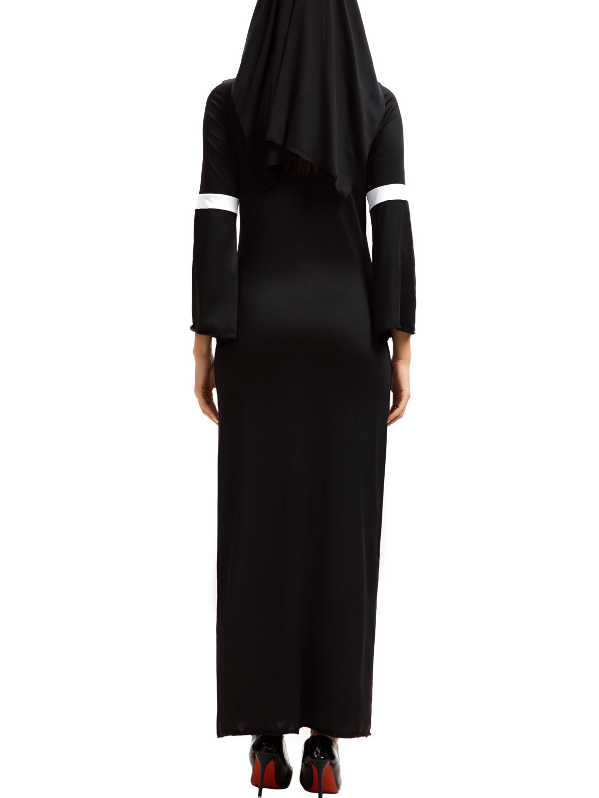 Halloween Costume Nun Cosplay Dress