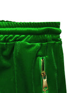 Zipper Jacket Wide Leg Pants Set