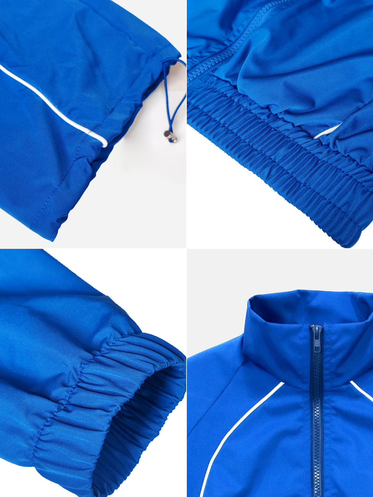 Striped Zip Jacket Pants Set