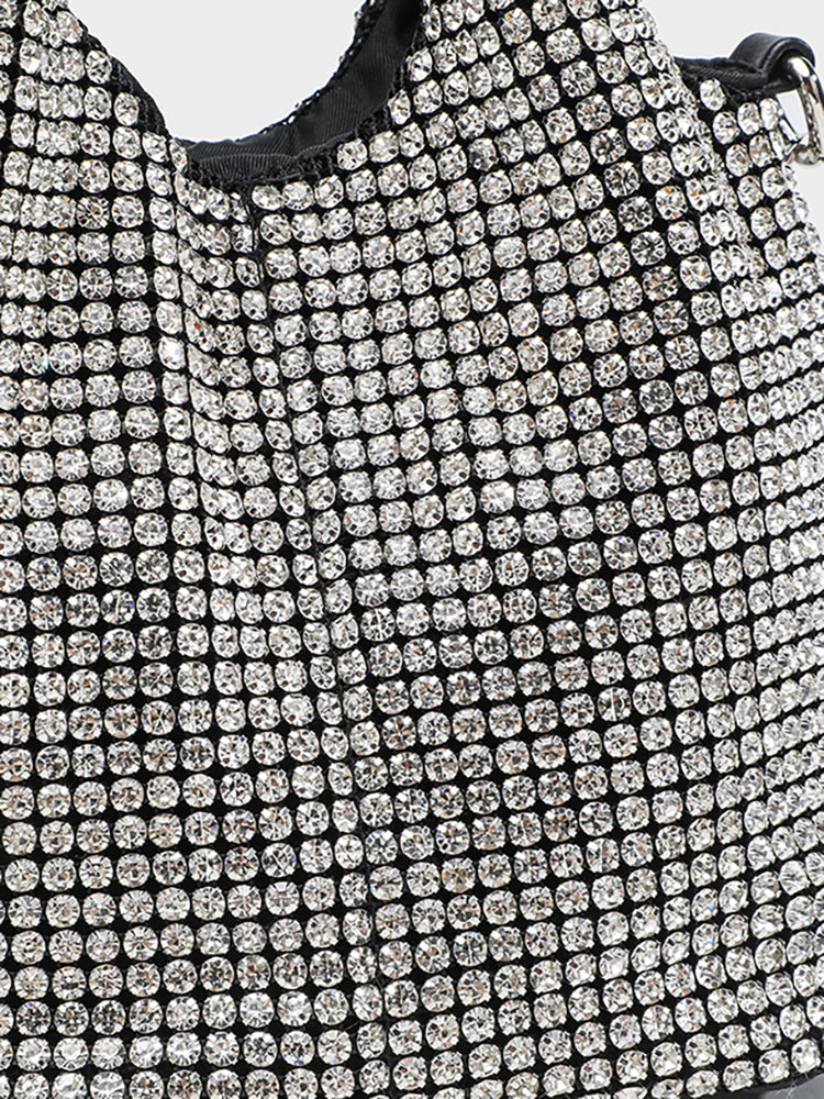 Rhinestone Evening Clutch Bag