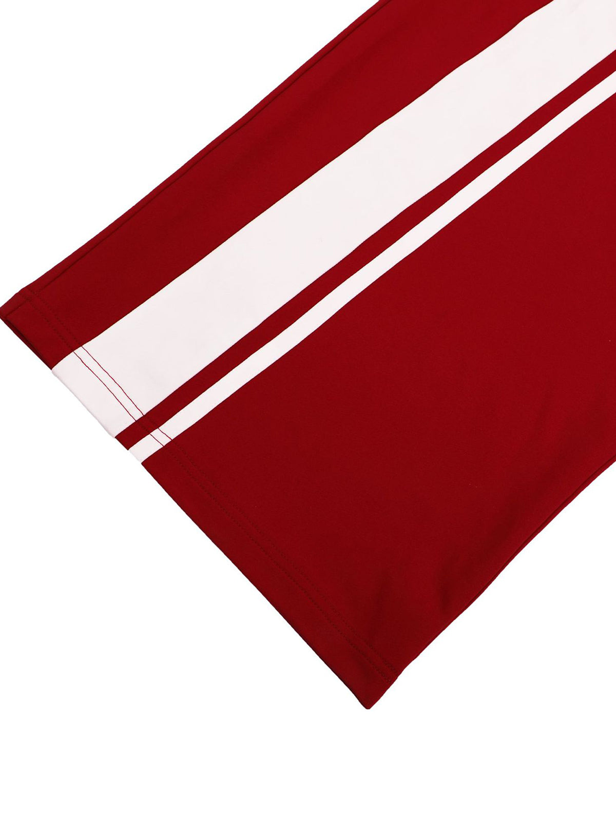 Wide Stripe Elastic Waist Wide Leg Pants