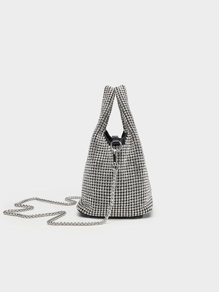 Rhinestone Evening Clutch Bag