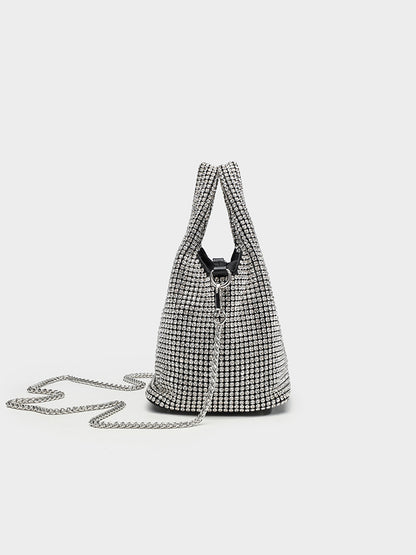 Rhinestone Evening Clutch Bag