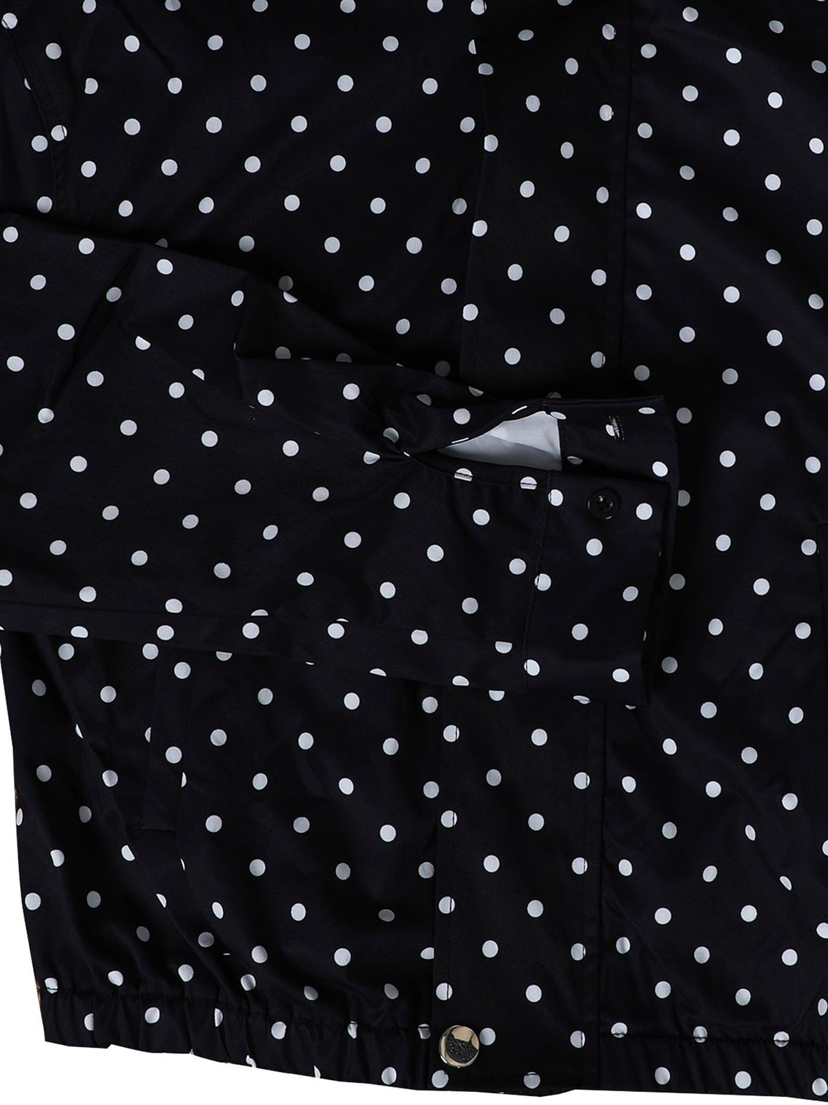 Polka Dot Jacket Shorts Set