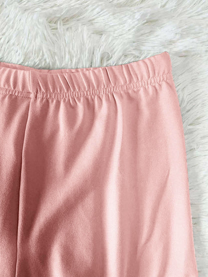 Off Shoulder Top Skinny Pants Set