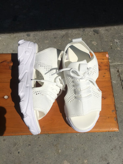 Fly Kinitting Vamp Platform Sandal