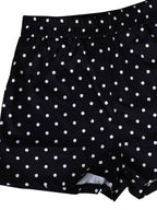 Polka Dot Jacket Shorts Set