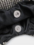 Rhinestone Evening Clutch Bag