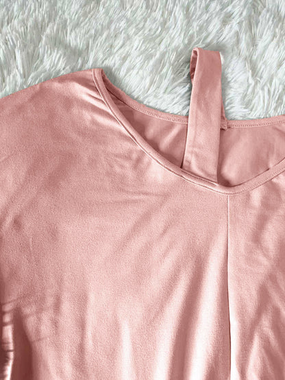 Off Shoulder Top Skinny Pants Set