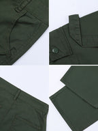 Straight Distressed Cargo Pants Jeans