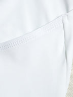 Elegant Halter Neck Solid Color Dress