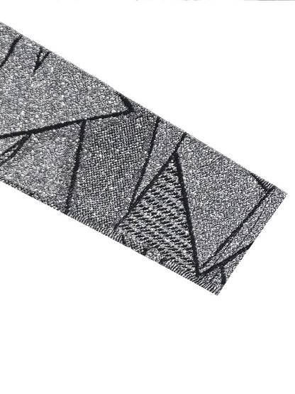 Trajes de pantalón de dos piezas con estampado geométrico