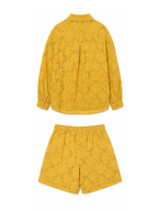 Plus Size Floral Top Shorts Set