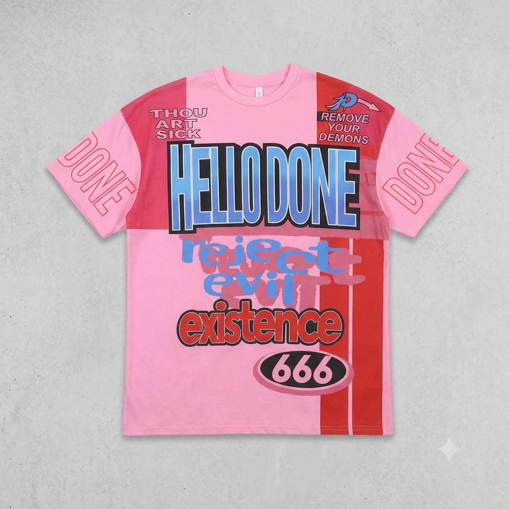 Oversized Letter Graphic T-Shirt