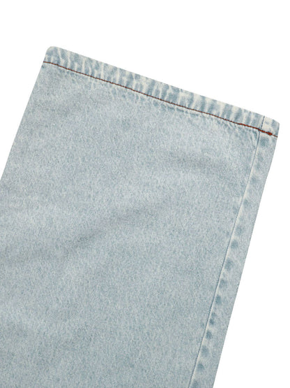 Two Pieces Sleeveless Denim Pants Set