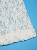 Lace Ballet Tulle Backless Romper