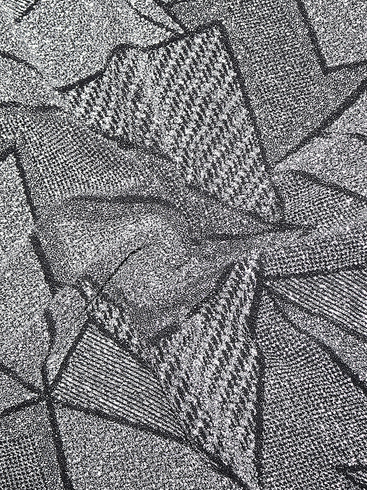 Trajes de pantalón de dos piezas con estampado geométrico