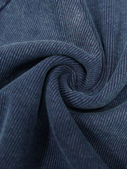 Off Shoulder Long Sleeve Ribbed Jumpsuit