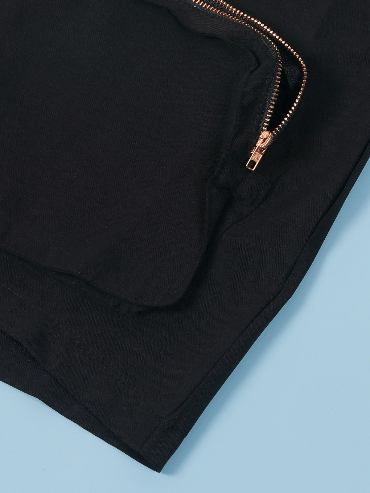 Short Sleeve Zip Utility Cargo Romper